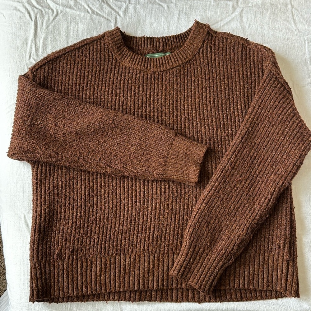 American Eagle brown sweater size S